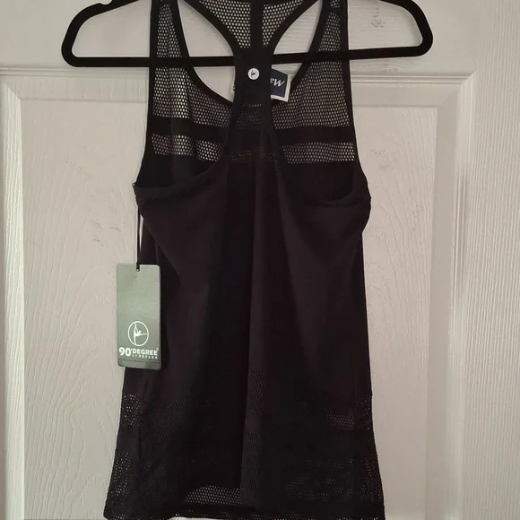 90 Degree By Reflex Black Performance Tank - Picture 2 of 5